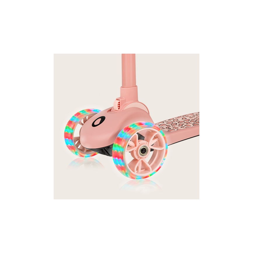 Lionelo - Patinete infantil 2 en 1 FRANKY rosa