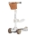 Lionelo - Patinete infantil 2en1 FRANKY blanco/beige