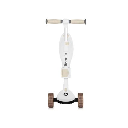 Lionelo - Patinete infantil 2en1 FRANKY blanco/beige