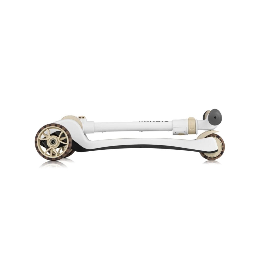 Lionelo - Patinete infantil 2en1 FRANKY blanco/beige
