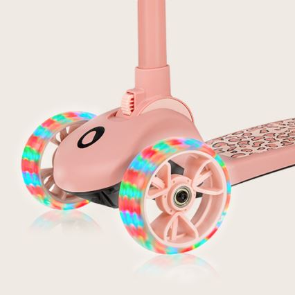 Lionelo - Patinete infantil 2en1 FRANKY rosa