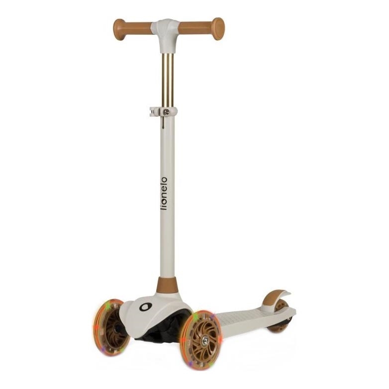 Lionelo - Patinete infantil JESSY 3xAA beige