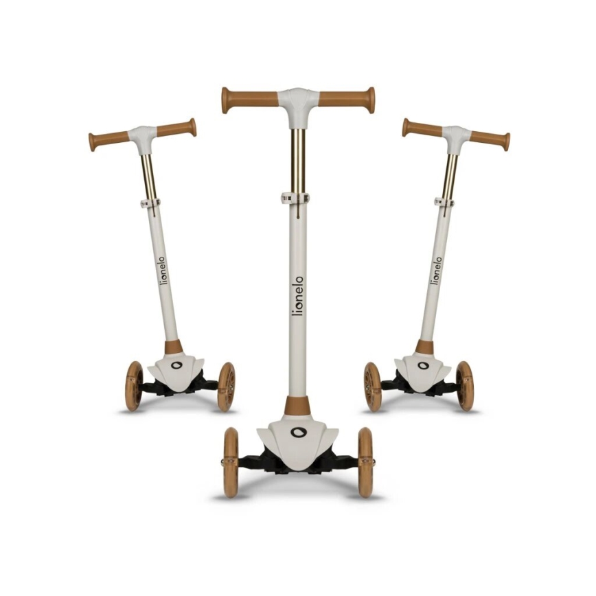 Lionelo - Patinete infantil JESSY 3xAA beige