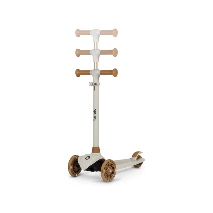 Lionelo - Patinete infantil JESSY 3xAA beige