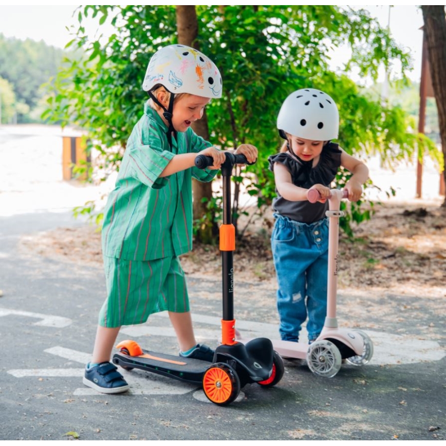 Lionelo - Patinete infantil JESSY 3xAA rosa