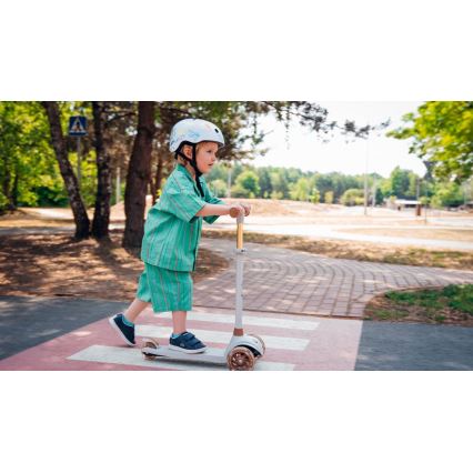 Lionelo - Patinete infantil JESSY 3xAA rosa