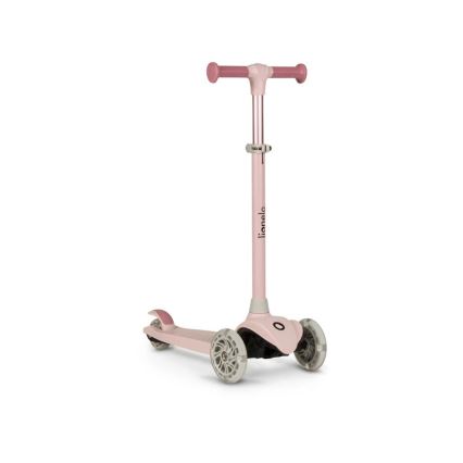 Lionelo - Patinete infantil JESSY 3xAA rosa
