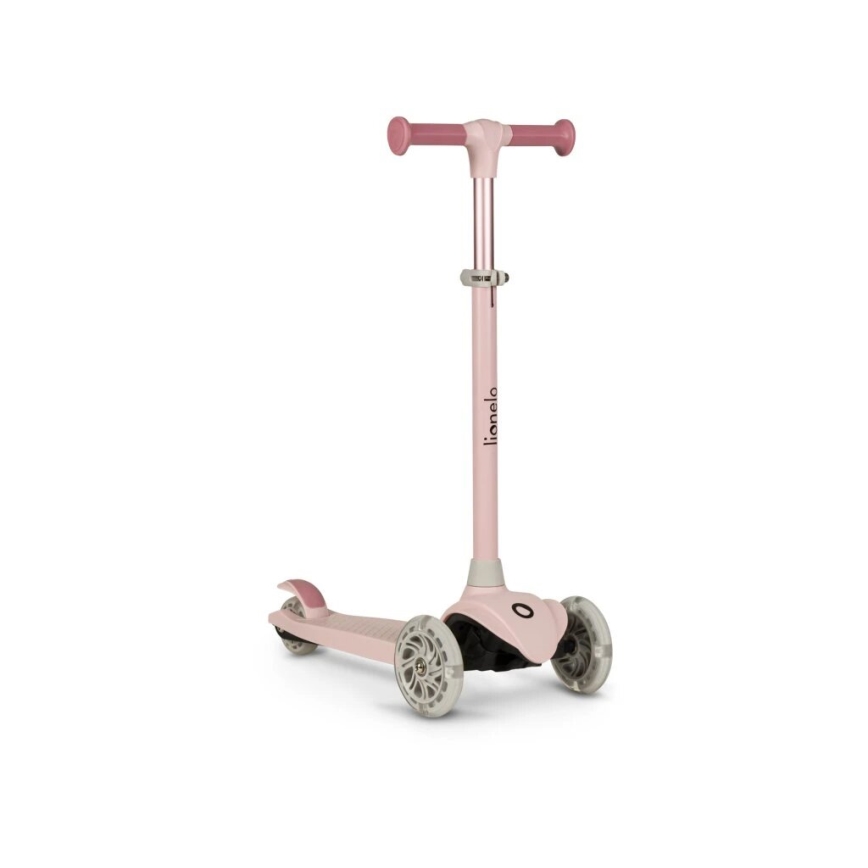Lionelo - Patinete infantil JESSY 3xAA rosa