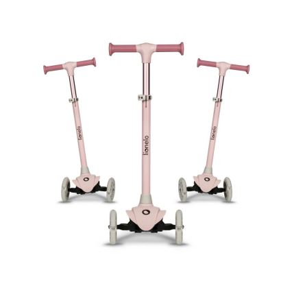 Lionelo - Patinete infantil JESSY 3xAA rosa