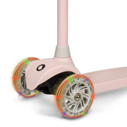 Lionelo - Patinete infantil JESSY 3xAA rosa