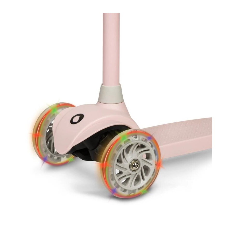 Lionelo - Patinete infantil JESSY 3xAA rosa