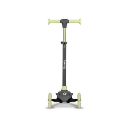 Lionelo - Patinete infantil JESSY gris/verde