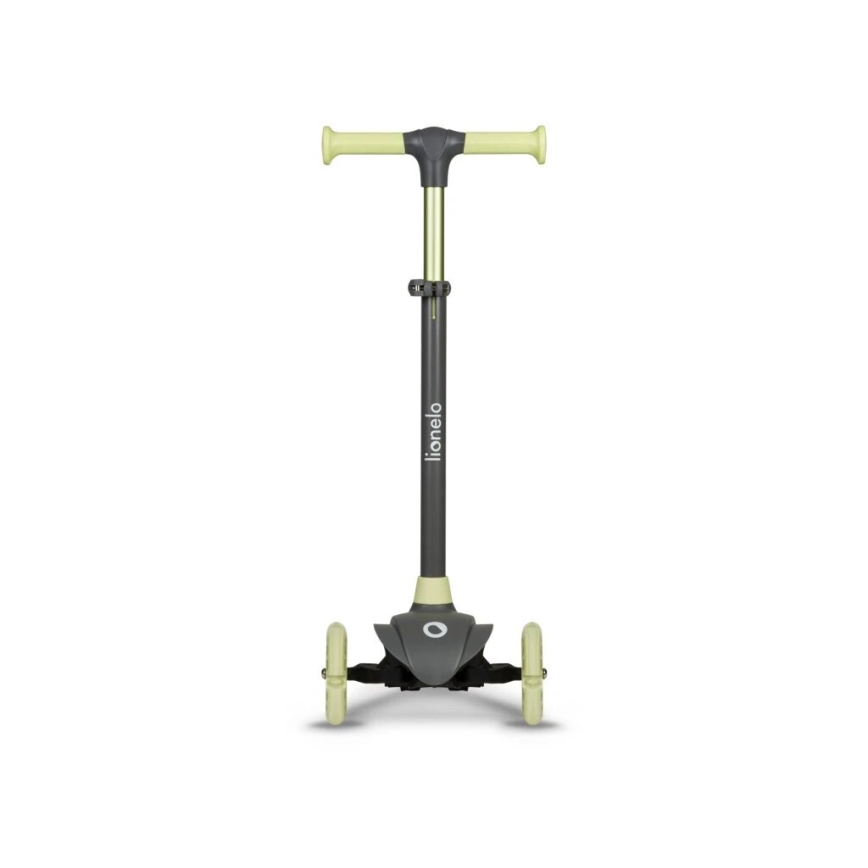 Lionelo - Patinete infantil JESSY gris/verde