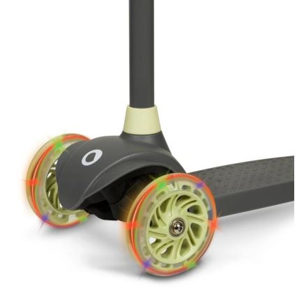 Lionelo - Patinete infantil JESSY gris/verde