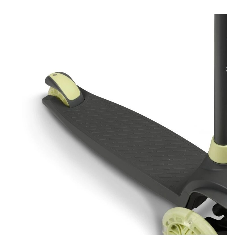 Lionelo - Patinete infantil JESSY gris/verde