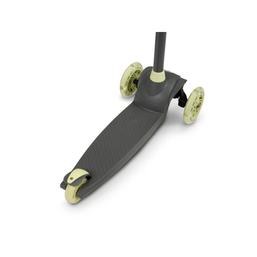 Lionelo - Patinete infantil JESSY gris/verde