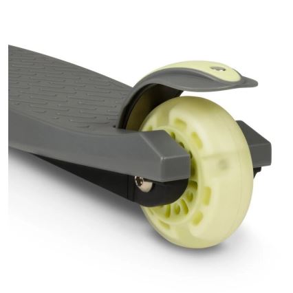 Lionelo - Patinete infantil JESSY gris/verde
