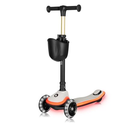 Lionelo - Patinete infantil MEY 3xAAA Beige Arena