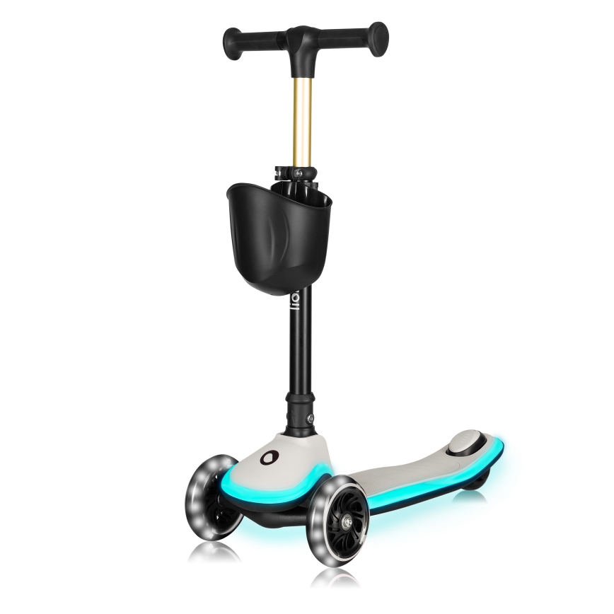 Lionelo - Patinete infantil MEY 3xAAA Beige Arena