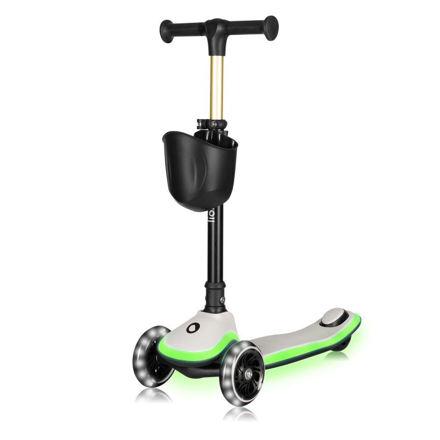 Lionelo - Patinete infantil MEY 3xAAA Beige Arena