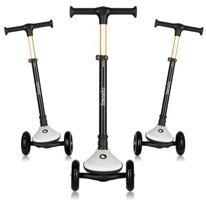 Lionelo - Patinete infantil MEY 3xAAA Beige Arena
