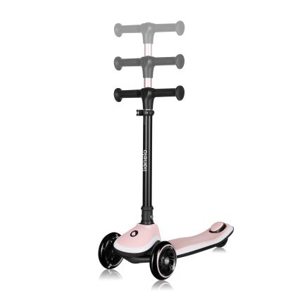Lionelo - Patinete infantil MEY 3xAAA Rosa