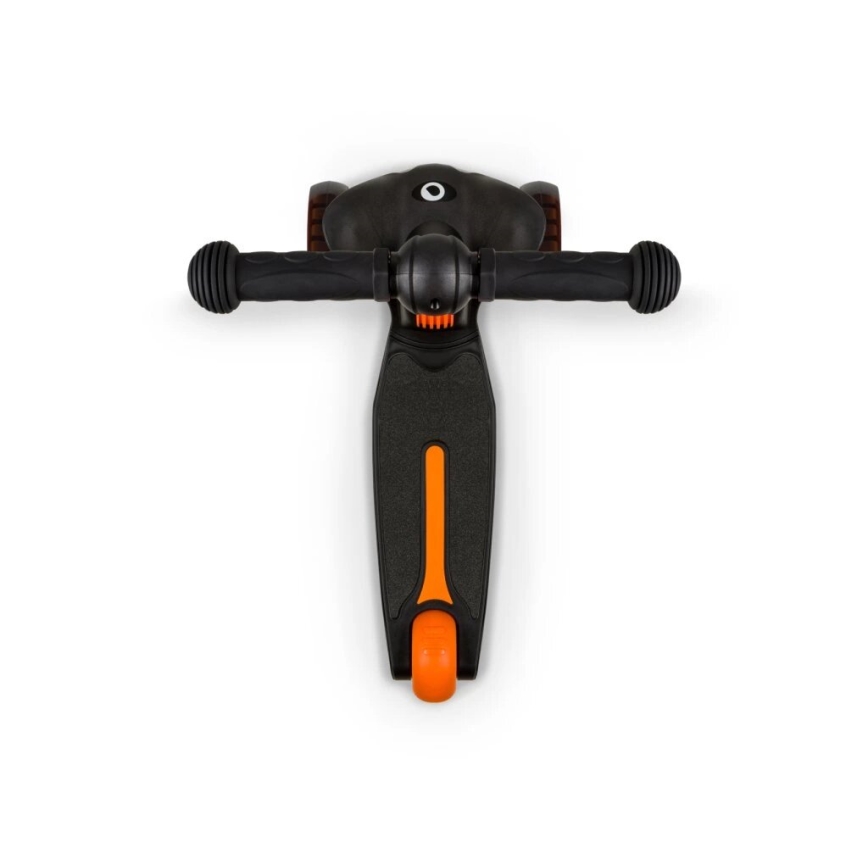 Lionelo - Patinete infantil TIMMY 3xAA naranja/negro