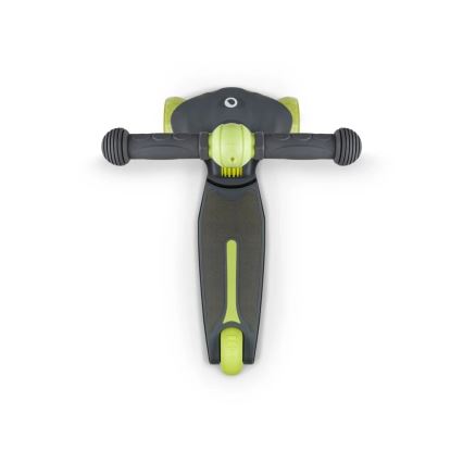 Lionelo - Patinete infantil TIMMY 3xAA verde/gris