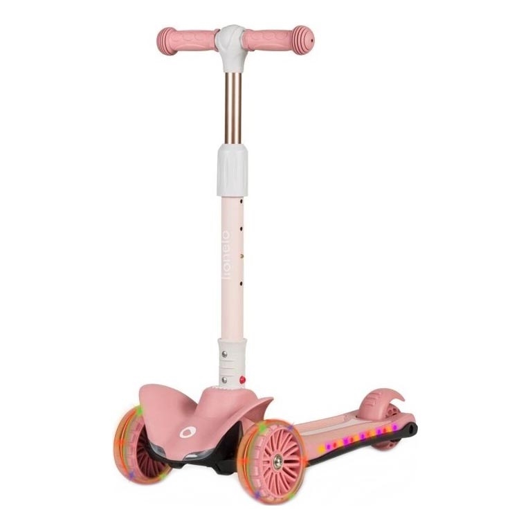 Lionelo - Patinete infantil TIMMY rosa