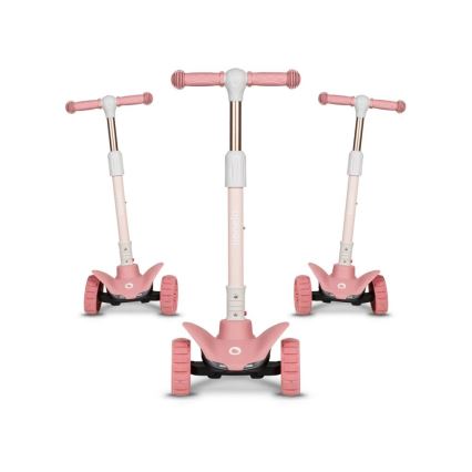 Lionelo - Patinete infantil TIMMY rosa