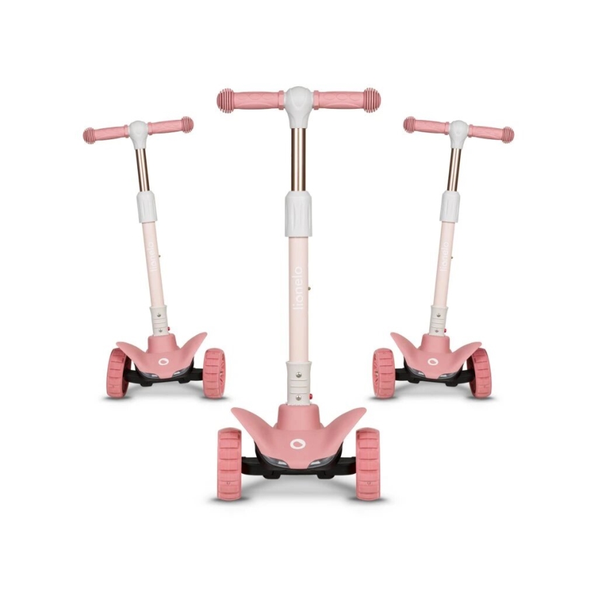 Lionelo - Patinete infantil TIMMY rosa