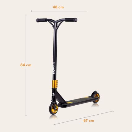 Lionelo - Patinete infantil WHIZZ negro