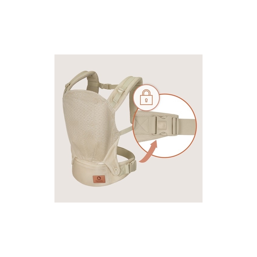 Lionelo - Portabebés MARGAREET Air Beige