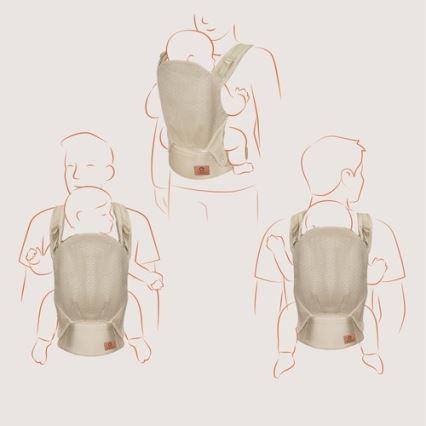 Lionelo - Portabebés MARGAREET Air Beige