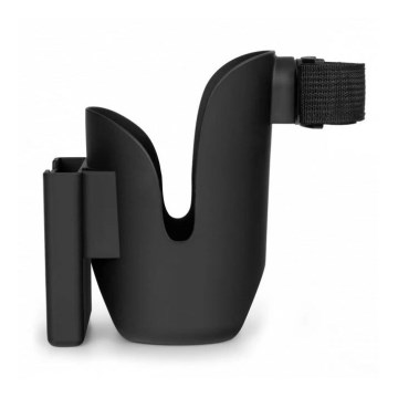 Lionelo - Portavasos para cochecito OVE Black Onyx