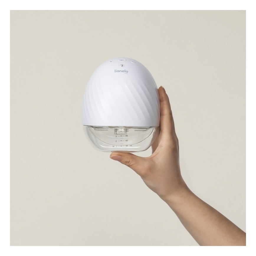 Lionelo - Sacaleches eléctrico recargable para leche materna FIDI FREE 5V 1300 mAh 180 ml