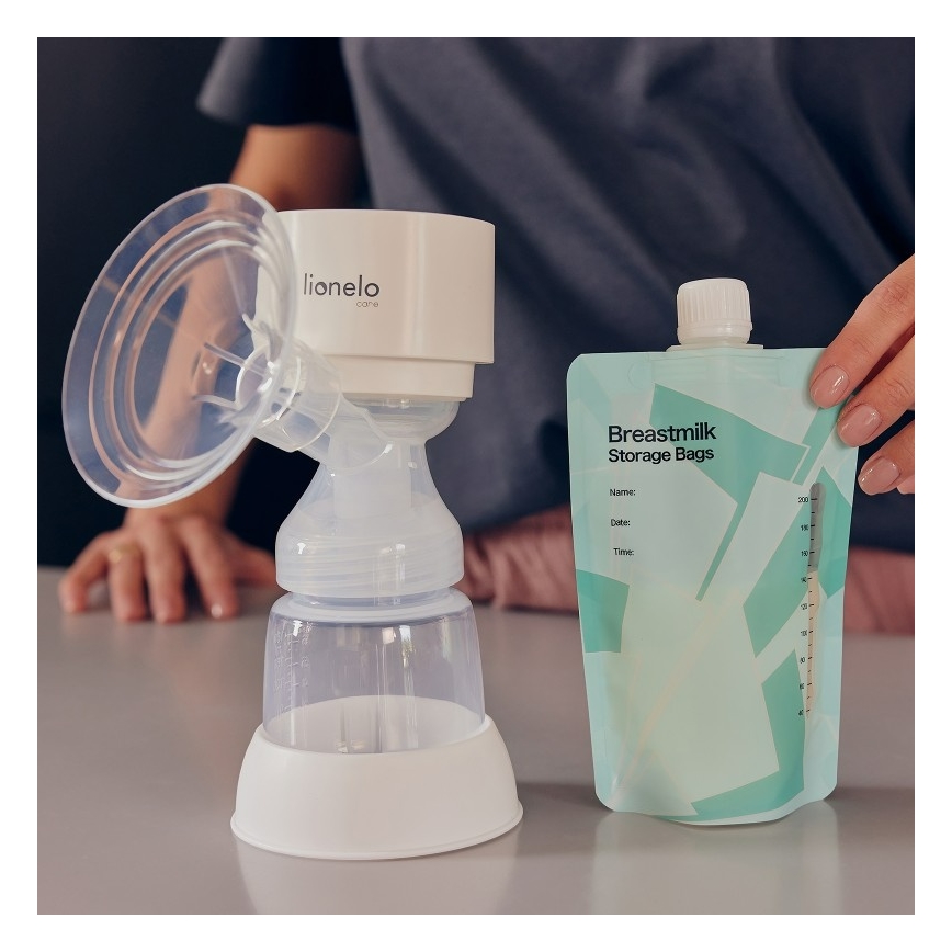 Lionelo - Extractor de leche materna eléctrico recargable FIDI ONE 5V 1000 mAh 180 ml