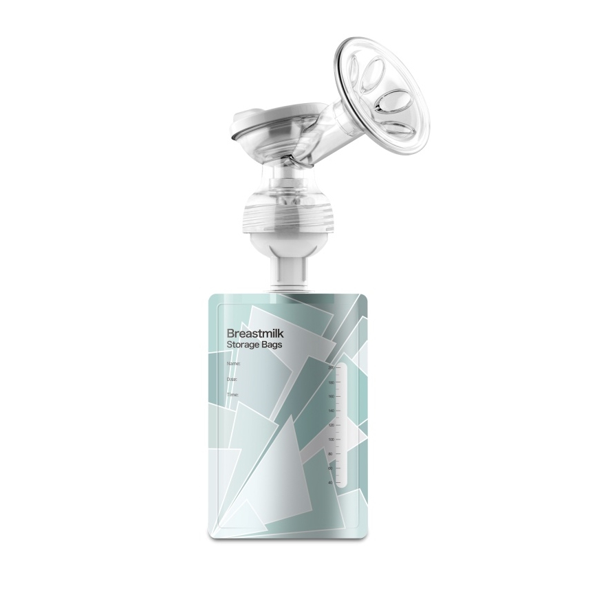 Lionelo - Extractor de leche materna eléctrico recargable doble TWEE GO 5V 1100 mAh 150 ml