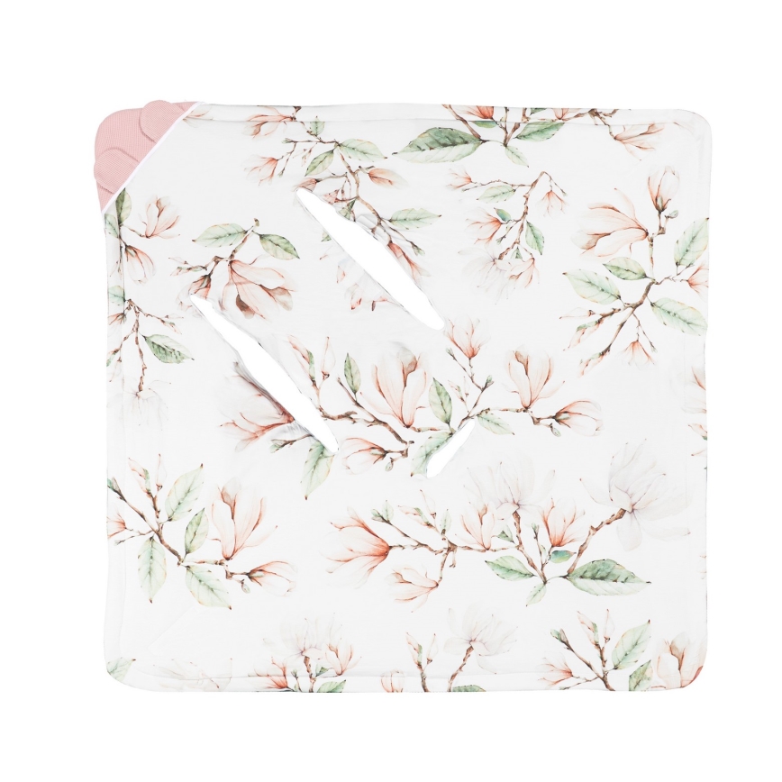 Lionelo - Saco envolvente para silla de coche TRAVEL SWADDLE 90x90 cm Beige Magnolia