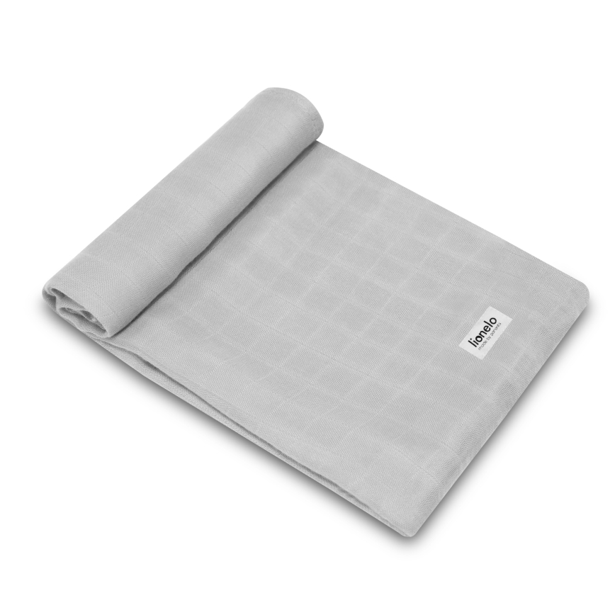 Lionelo - Set de 3 muselinas de bambú 70x70 cm Rainbow