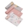 Lionelo - Set de 3 muselinas de bambú BAMBOO SET 70x70 cm Leaf