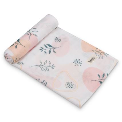 Lionelo - Set de 3 muselinas de bambú BAMBOO SET 70x70 cm Leaf