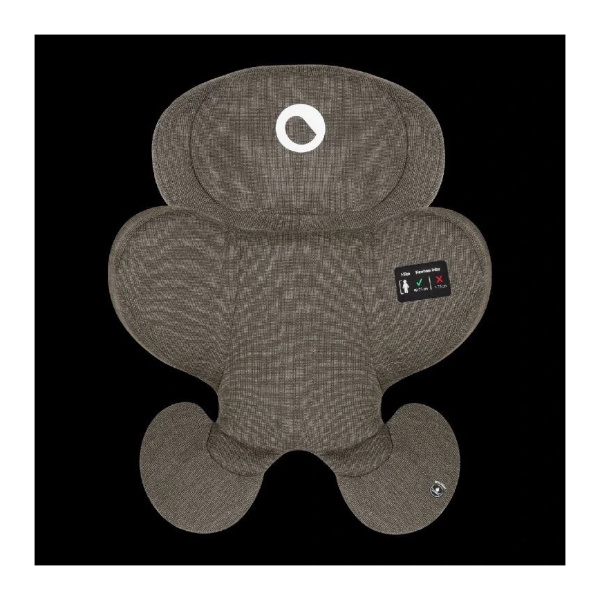 Lionelo - Silla de auto con base giratoria HARMONY i-Size 40-150 cm negra/oliva