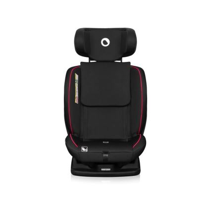 Lionelo - Silla de coche AART i-Size 40-150 cm negra/roja
