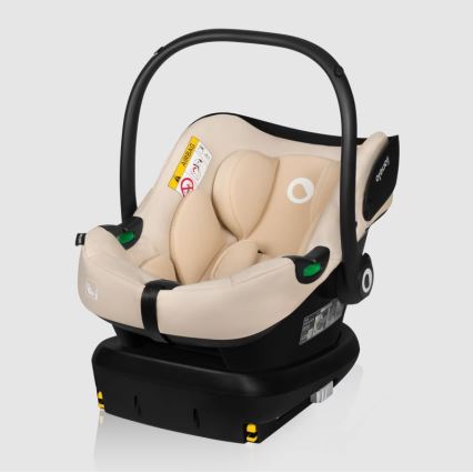 Lionelo - Silla de coche ASTRID i-Size 40-87 cm beige