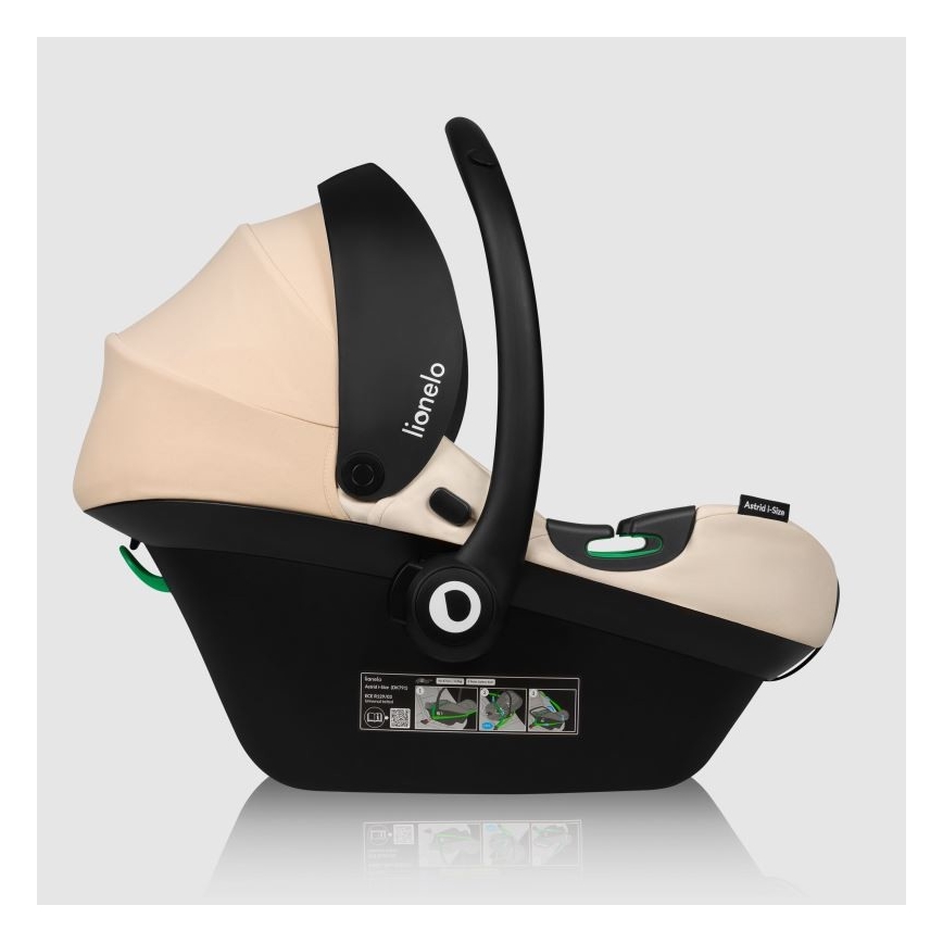 Lionelo - Silla de coche ASTRID i-Size 40-87 cm beige