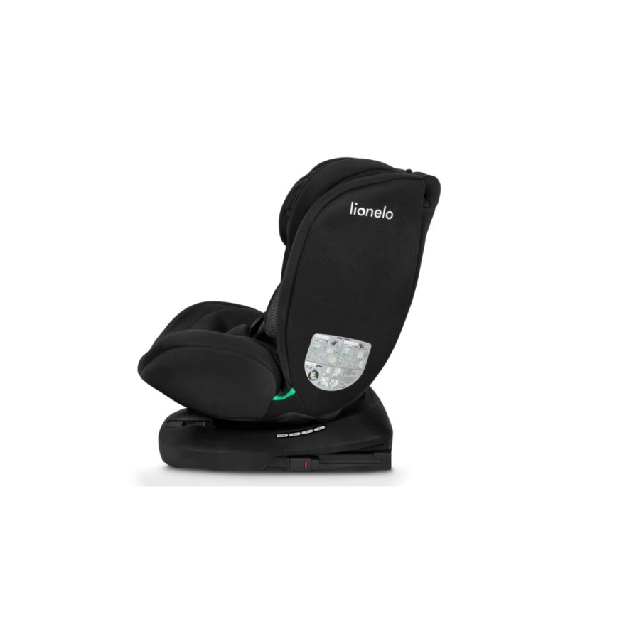 Lionelo - Silla de coche BASTIAAN i-Size 40-150 cm negra