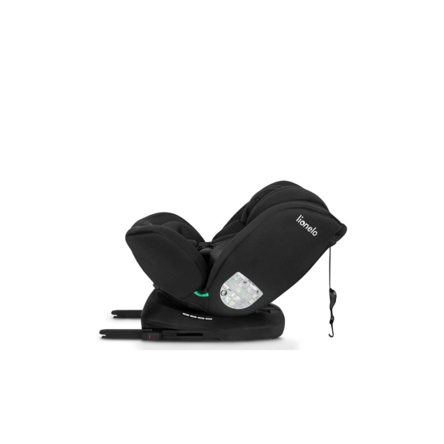 Lionelo - Silla de coche BASTIAAN i-Size 40-150 cm negra