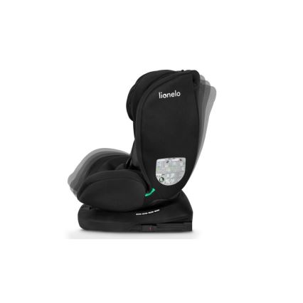 Lionelo - Silla de coche BASTIAAN i-Size 40-150 cm negra