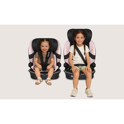 Lionelo - Silla de coche BILLY i-Size 76-150 cm Rosa bebé